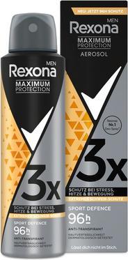 Immagine prodotto Rexona Deodorante Spray Protezione Massima Sport Defence 150 ml (Getto vaporizzato, 150 ml)