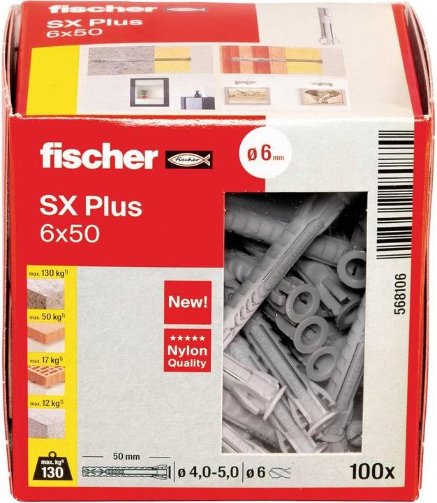 Actual product image Fischer Cheville à expansion (100 pcs.)