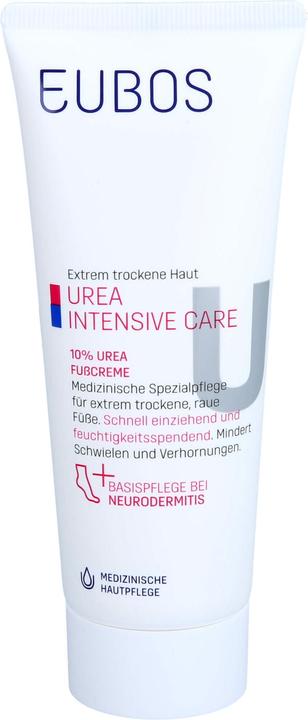 Image du produit Eubos Peau sèche Urée 10% crème pour les pieds, 100 ml de crème (Bain de pieds, 100 ml)
