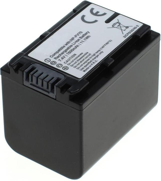 Produktbild AGI Akku kompatibel mit Sony HDR-CX410 - Akku - 1.500 mAh (Akku)