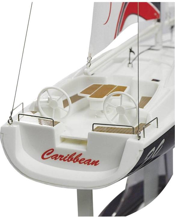 Actual product image Joysway Caribbean Yacht V2 RC Sailboat RtR 260mm
