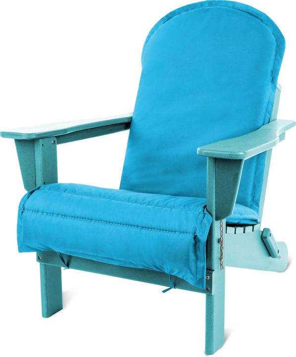 Produktbild Aspero 2 x Stuhlauflage für Adirondack Gartenstuhl (140 x 55 x 6 cm)