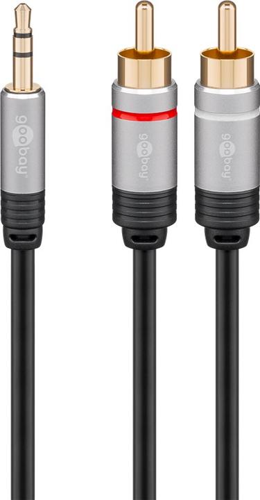 Immagine prodotto Goobay Jack da 3,5 mm - facile da usare (3 m, Cinch, Connettore da 3,5 mm (AUX))