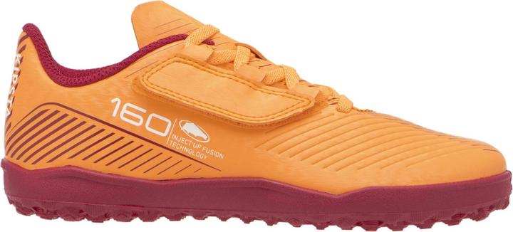 Kipsta Kinder Fussball Nockenschuhe mit Klettverschluss - 160 Easy Turf orange