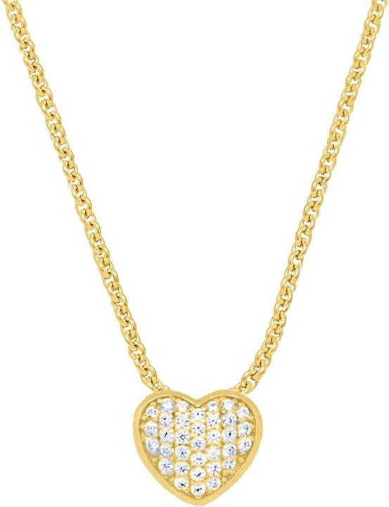 Produktbild Candy Halskette Lela, 925 Sterling Silber, vergoldet (925 Sterling Silber, 18k vergoldet, 42 - 45 cm)