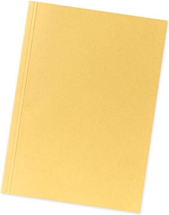 Actual product image Falken File cover cardboard, yellow (A4, 100 x)