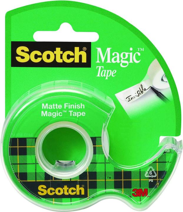 Actual product image Scotch Ta?ma klej?ca 19mm x 7.6m na podajniku Magic Tape (19 mm)