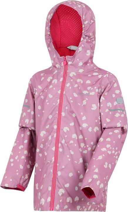 Actual product image Regatta Childrens/Kids Lever II Printed Waterproof Jacket (146)