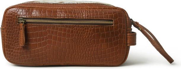 Only-Bags.Store Hairon Krokoleder Kulturtasche