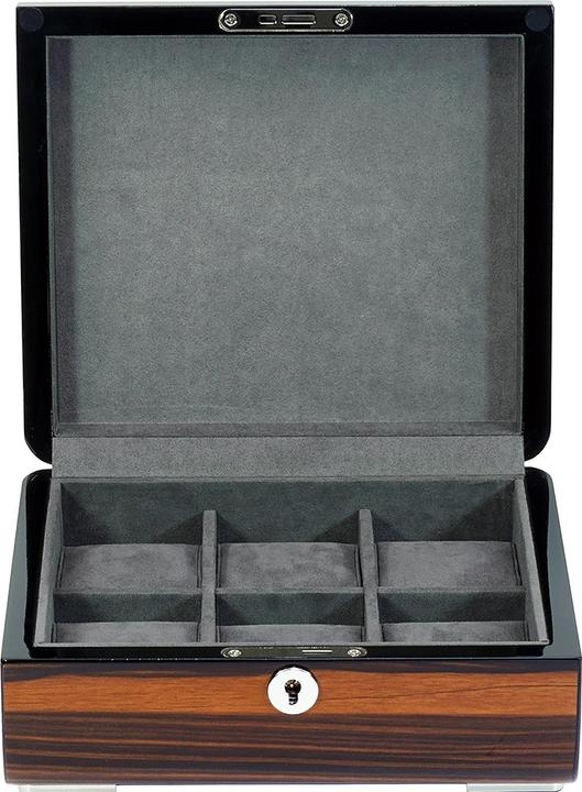 Produktbild Rothenschild Uhrenschatulle RS-2432-EB für 6 Uhren ebony