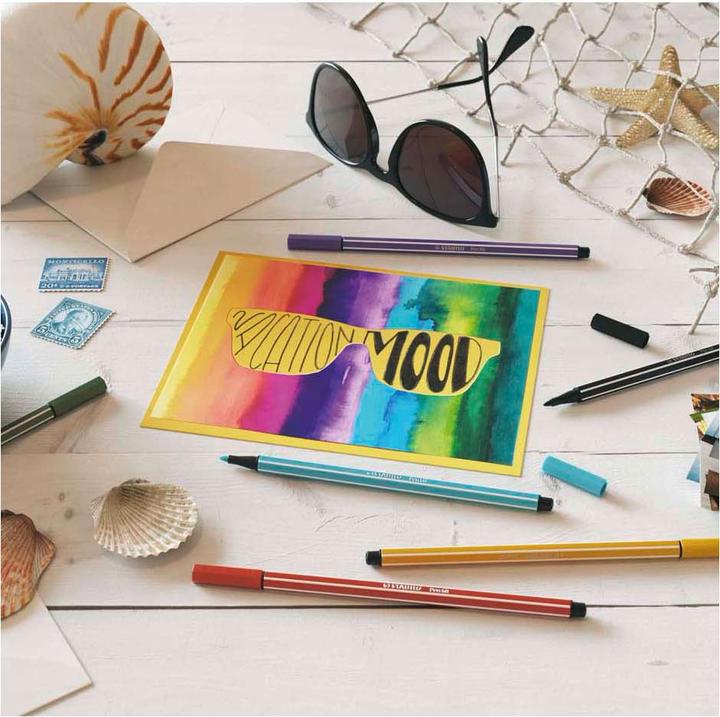 Produktbild STABILO Pen 68 Premium-Filzstift (Zitronengelb, 1 x)