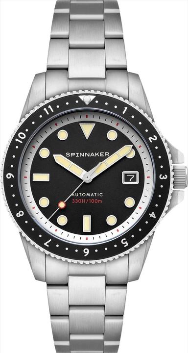 Actual product image Spinnaker SP-5136-11 Croft Pioneer (Rotating bezel left)