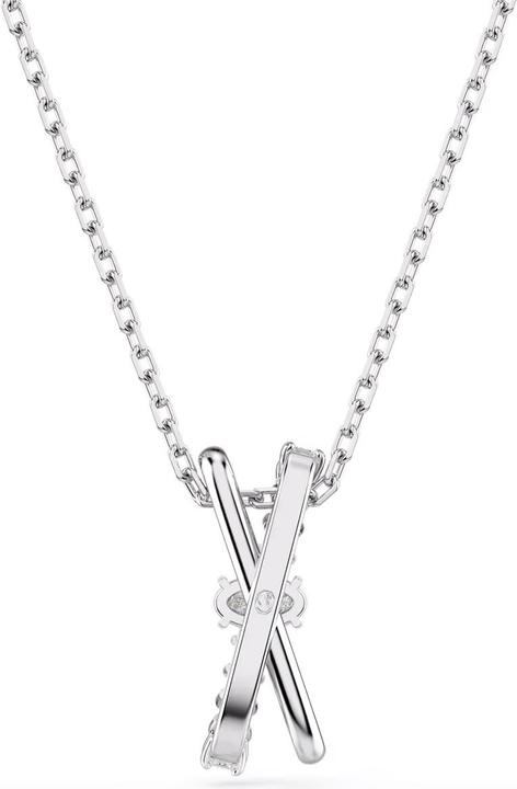Produktbild Swarovski Hyperbola Halskette Verschiedene Schliffe Twist Weiss (Swarovski Metall)