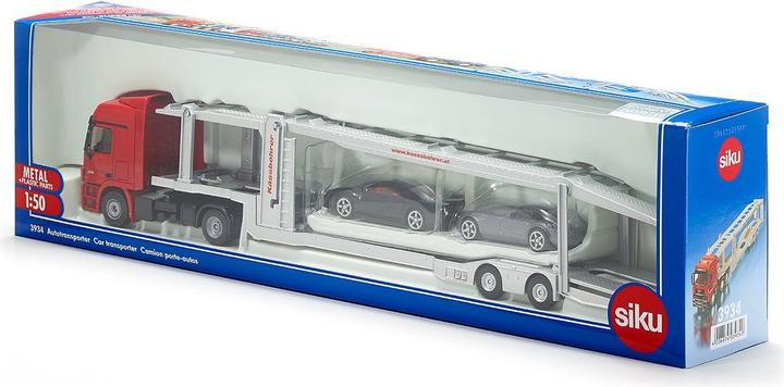 Immagine prodotto Siku 3934 Trasportatore di auto 01:50