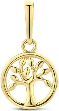 Marie Celeste Anhänger Lebensbaum - 7,6 mm - Gold (14k gelb goldenes Leben Baumanhänger)