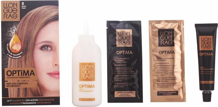 Image du produit Llongueras OPTIMA couleur de cheveux #8-blond clair (8)