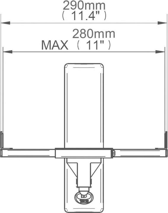 Produktbild b-tech Bt77 (1 Paar, Wandmontage, Schwenkbar)