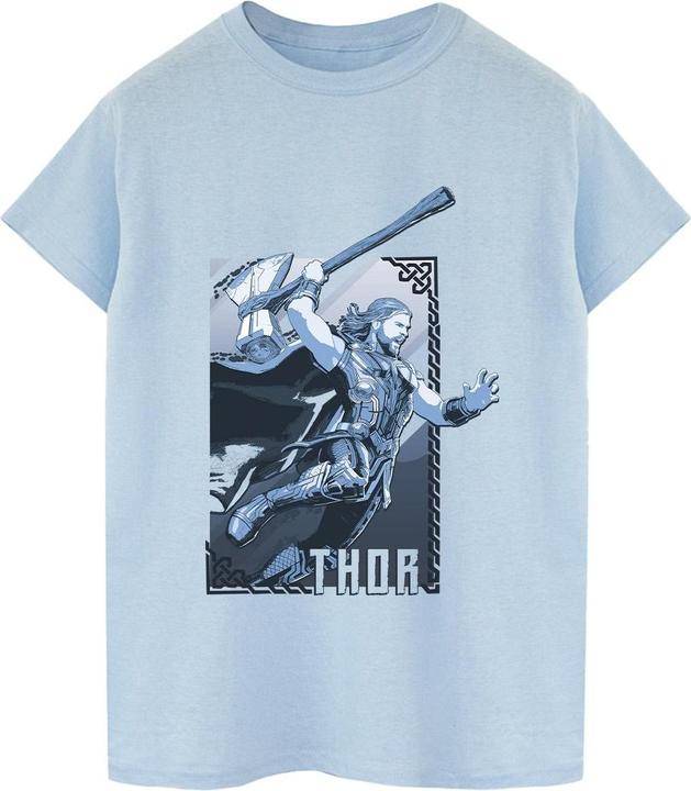 Image du produit - T-shirt THOR LOVE AND THUNDER ATTACK - Homme (L)