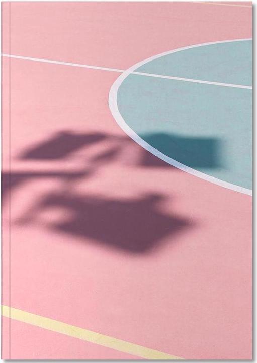 Produktbild Juniqe Red Court @sotirisbougas - Tennis (A4, Blanko, Harter Einband)