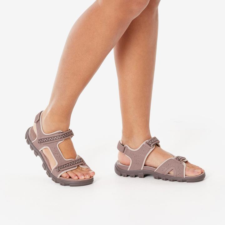 Produktbild Quechua Trekkingsandalen Damen Leder Wandern - NH500 (36)