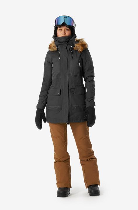 Image du produit Dreamscape Pantalon de snowboard Pantalon de ski femme - SNB 500 camel (42)