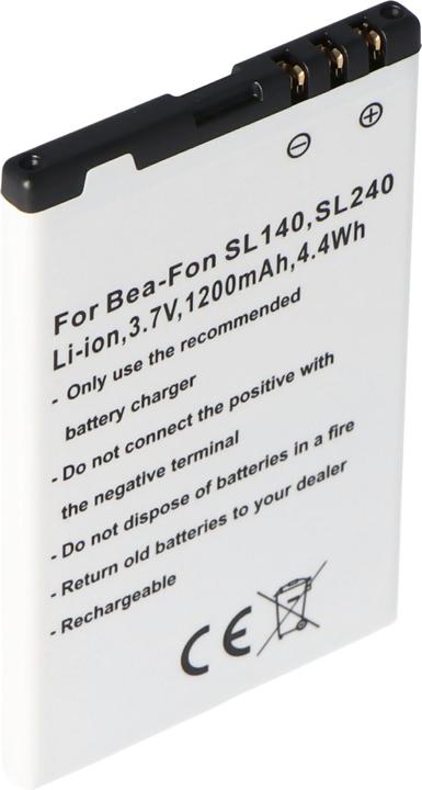 Image du produit AccuCell Akku Bea-Fon SL140, SL240 Akku SL140