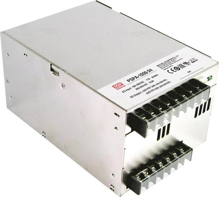 Produktbild MeanWell Schaltnetzteile Serie PSPA-1000 Enclosed Single Output Leistung: 1000W Parallel Funktion