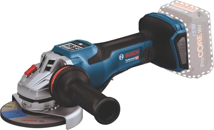 Image du produit Bosch Professional Bosch GWS 18V-15 PSC Meuleuse d'angle professionnelle sans fil 18 V 125 mm BITURBO Brushless + 2x (125 mm)
