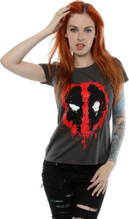 Immagine prodotto Deadpool Maglietta Faccia da Schianto Donna (XS)