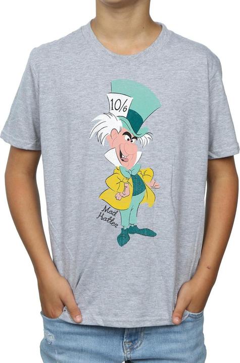 Image du produit Disney Garçons - Alice In Wonderland Mad Hatter Classic T-Shirt (128)