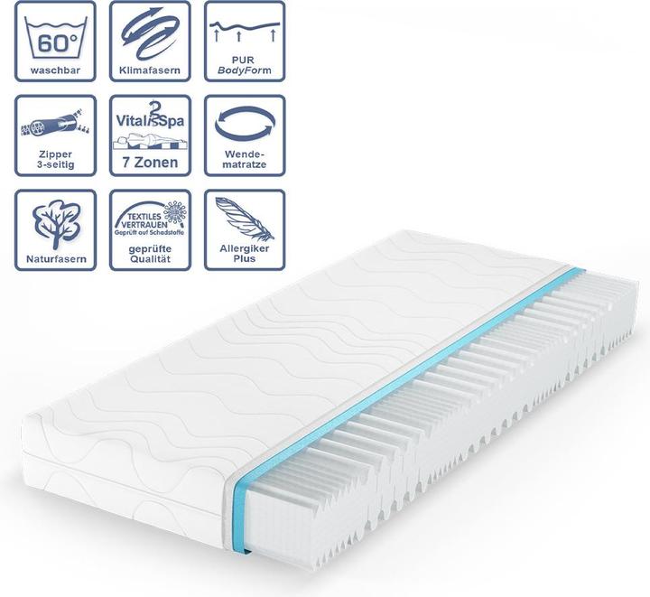 Actual product image VitaliSpa Foamy (90 x 200 cm, Foam core)
