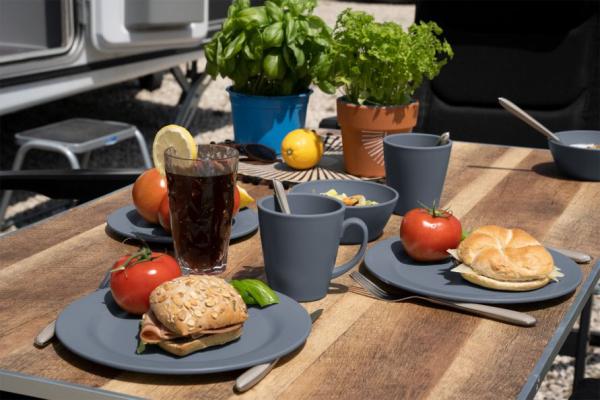 Produktbild Berger Kynne Geschirr-Set 16-tlg. Blau (4 Stück)
