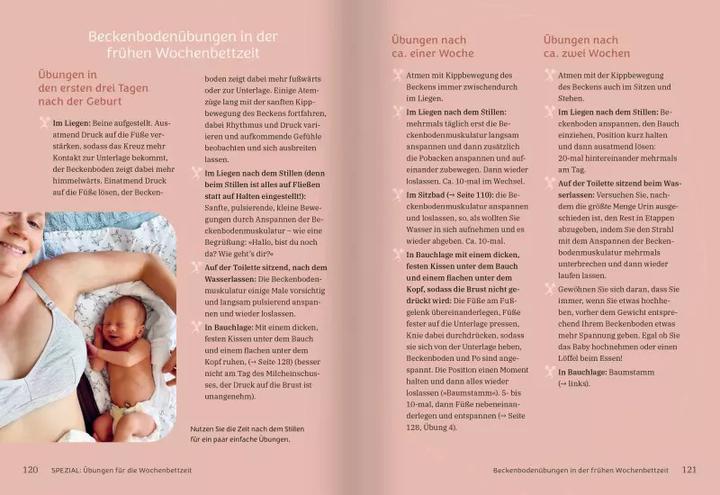 Actual product image Alles rund ums Wochenbett (German, Viresha J. Bloemeke, 2022)
