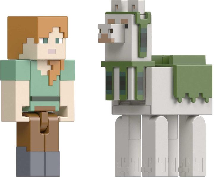 Immagine prodotto Mattel Minecraft - Alex e Llama 2 pack. (GTT53)