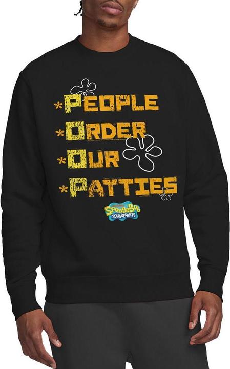 Produktbild Spongebob Squarepants People Order Our Patties Sweatshirt (L)