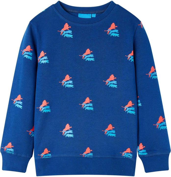 Produktbild VidaXL Kinder-Sweatshirt Dunkelblau 116,Material: 92 % Baumwolle. 8 (116)