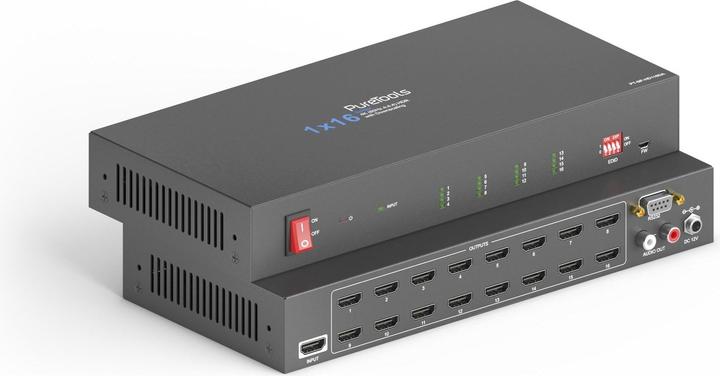 Purelink Distributor PT-SP-HD116DA Cinch/HDMI