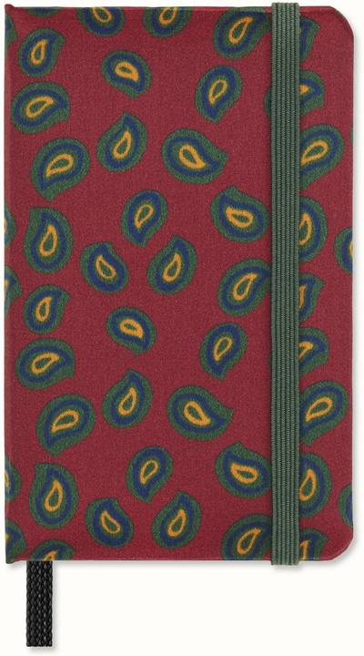 Image du produit Moleskine Silk Carnet de notes, XS, blanc, couverture rigide, Bordeaux (Blanc, Couverture rigide)