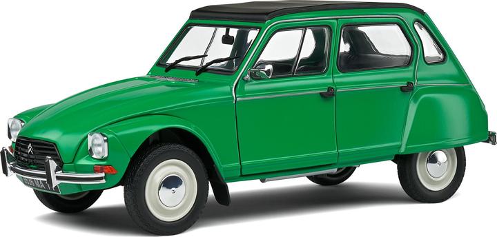 Actual product image Solido 1:18 Citroen Dyane 6 green