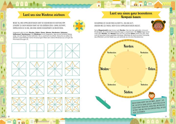Actual product image Alles über Landkarten. Lerne Karten lesen und zeichne die Welt (Verrückt nach Geographie (German, Massimo Miato, Agnese Baruzzi, Paola Misesti, 2024)