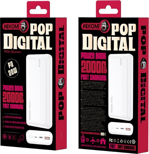 Produktbild Wekome Power bank Fast Charning USB-C (2000 mAh)
