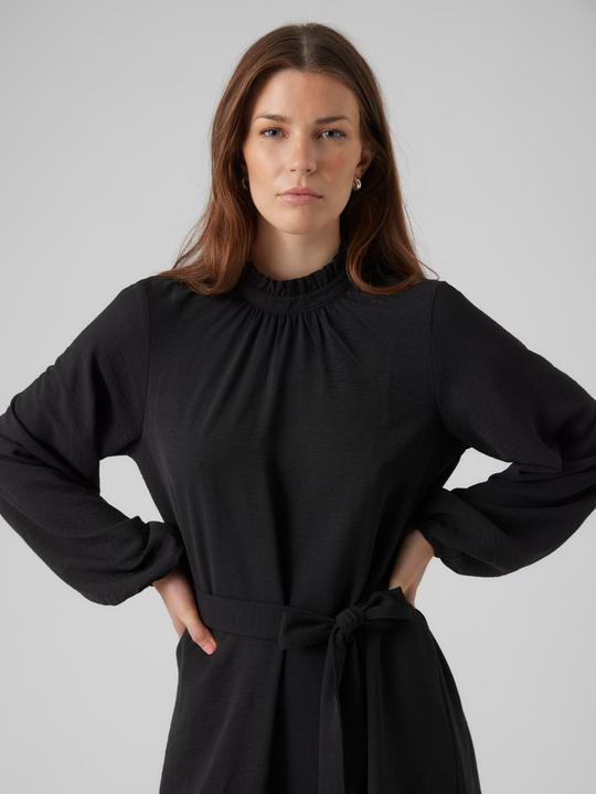 Actual product image Vero Moda Vmsnora Ls High Neck Short Dress Vma Dress (XS)