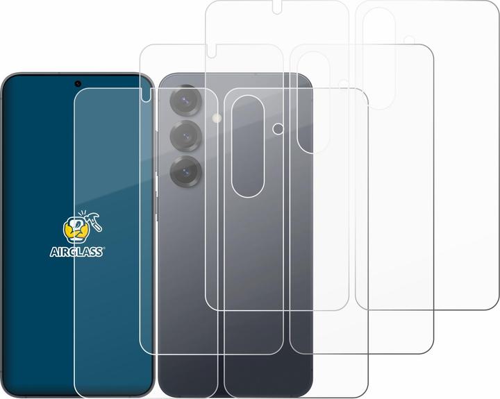 Produktbild BROTECT Schutzglas Schutzfolie Displayschutz Display Schutz Glas Folie klar (3 Stück, Samsung Galaxy S25)