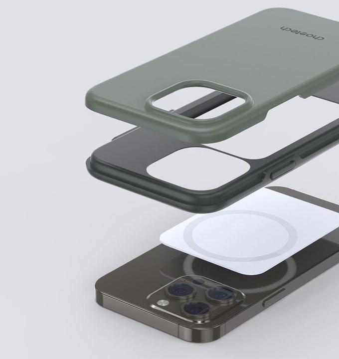 Actual product image Choetech Case for the iPhone 13 Pro Max Green (PC0114-MFM-GN) (Apple iPhone 13 Pro Max)