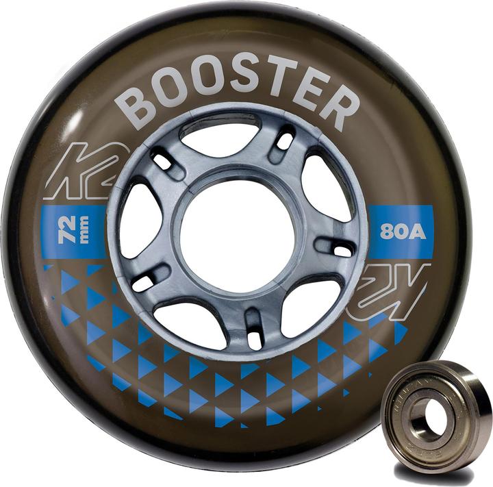 K2 BOOSTER 72MM 80A 8-WHEEL PACK W ILQ 5 (72 mm)