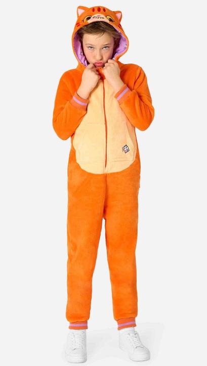 Produktbild OppoSuits Rote Katze Onesie für Kinder (110, 116, 122, 128)
