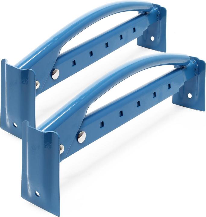 Actual product image Wiltec Brick Tongs Set 2x Lifter Bricks Lifting Carrying Carrier 425mm 700mm (425 mm)