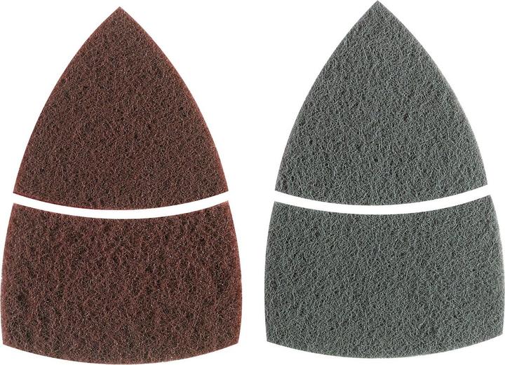 Immagine prodotto Bosch Professional Zubehör Set di veli di pulizia per levigatrice, 2 pezzi, velcro, 102 x 62, 93 mm (Fine, Medio)