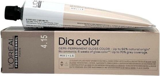 Image du produit L'Oréal Paris Loreal DIA Color 4,15 brun moyen cendré acajou 60 ml (4.15 Marron cendré Acajou)