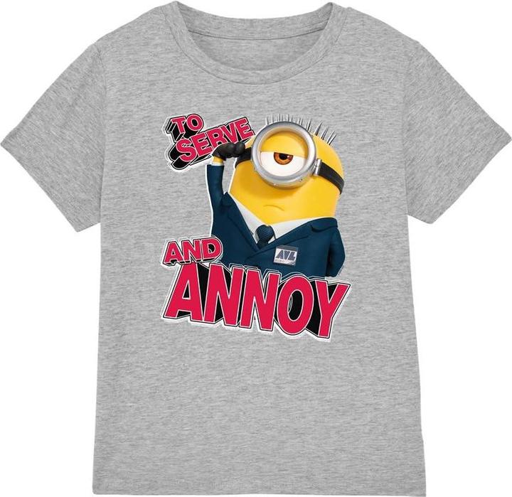 Produktbild Despicable Me Serve And Annoy TShirt (140)